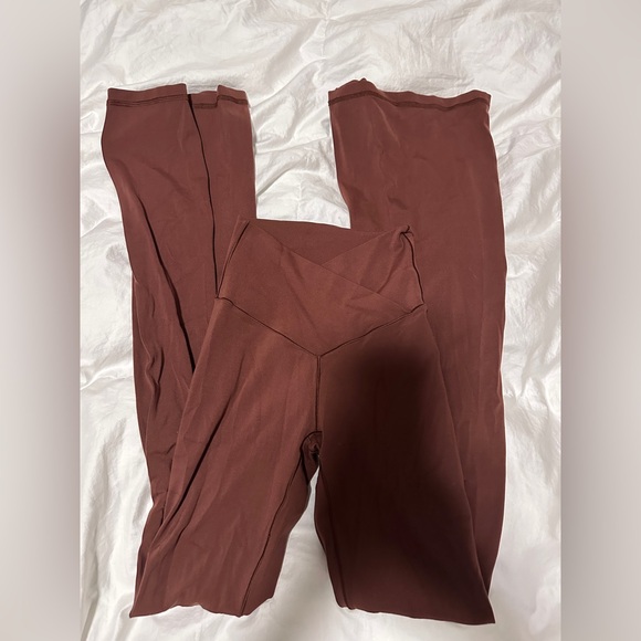 aerie Pants - Aerie XS Crossover Flare Leggings